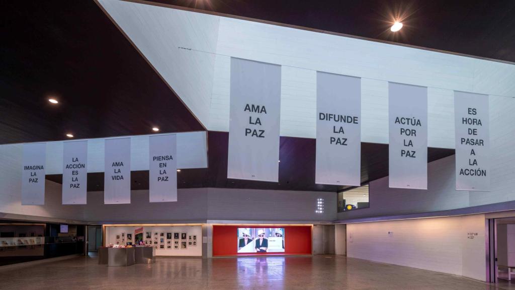 Yoko Ono. Insound and Instructure. View of the exhibition at the MUSAC, Museum of Contemporary Art of Castilla y León, 2025. Photography: MAS Image © Yoko Ono.