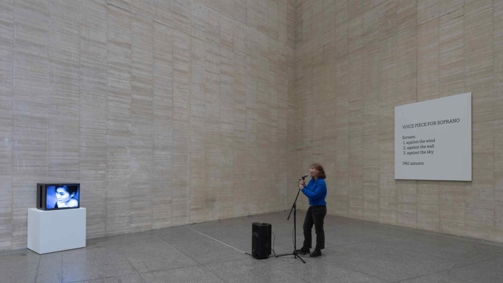 Yoko Ono. Insound and Instructure. View of the exhibition at the MUSAC, Museum of Contemporary Art of Castilla y León, 2025. Photography: MAS Image © Yoko Ono.