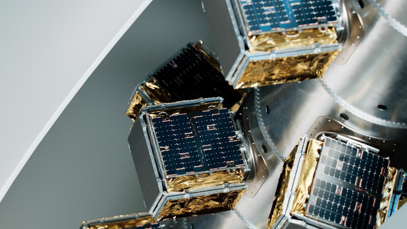 Imagen de un satélite de radar de apertura sintética (SAR)