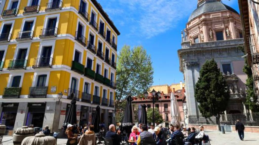 Vista del barrio de Latina en Madrid.