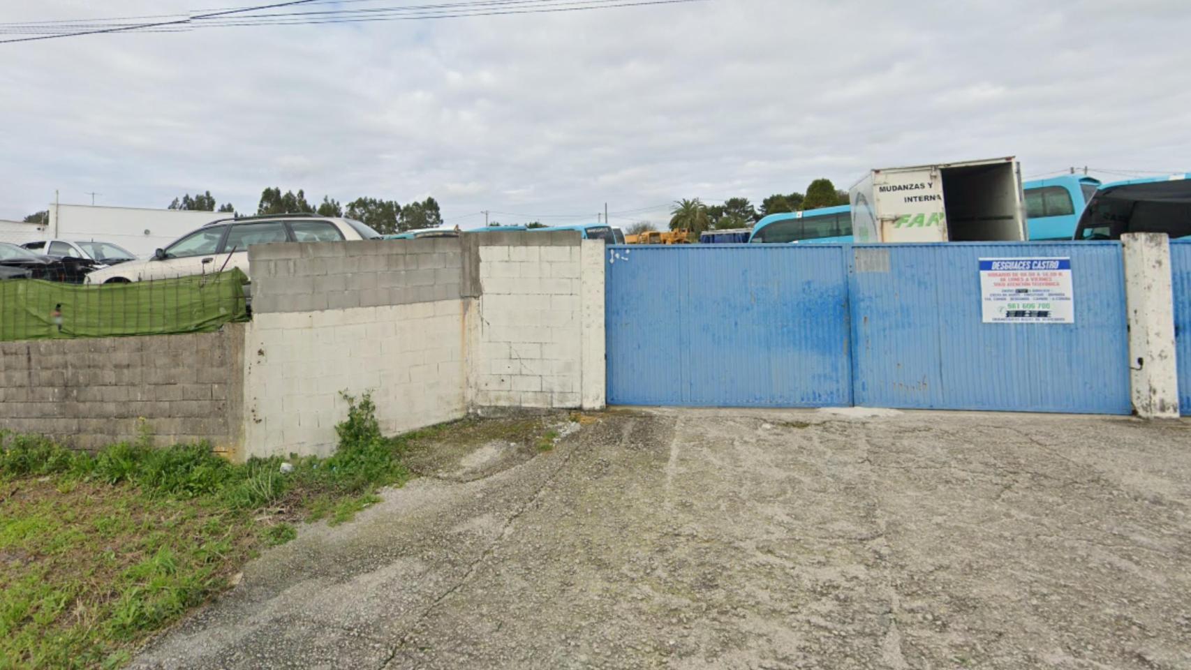 Desguaces Castro, en Arteixo (A Coruña)