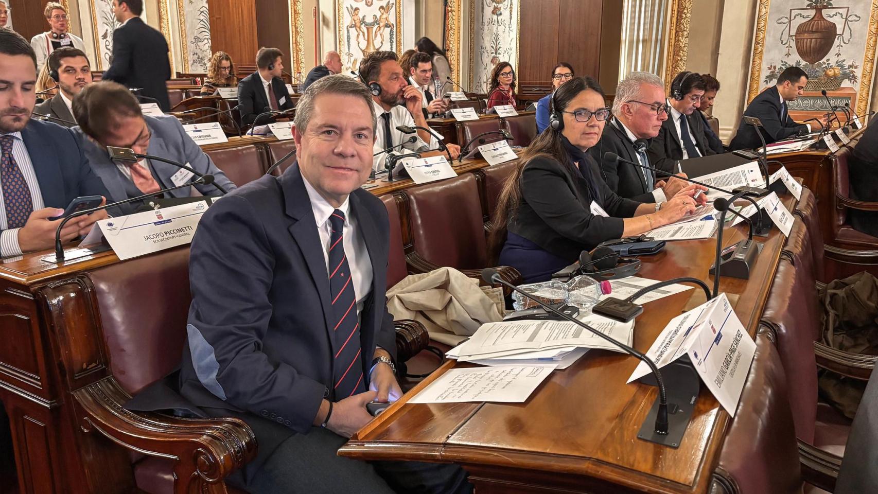 Page ha participa en la Asamblea Regional y Local Euromediterránea dedicada al agua.