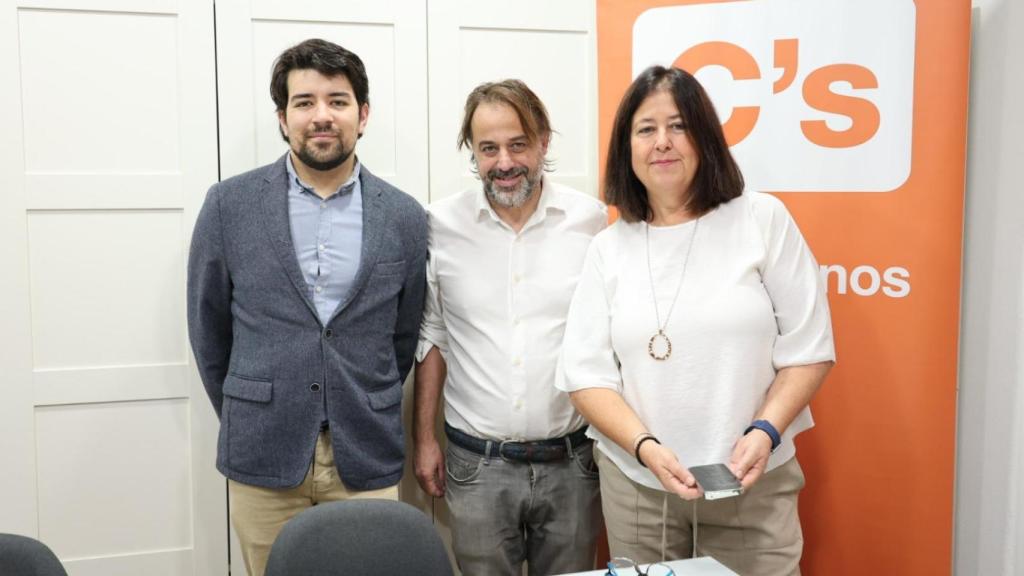 Alejandro Alonso, Fernando Castaño y Begoña Martín