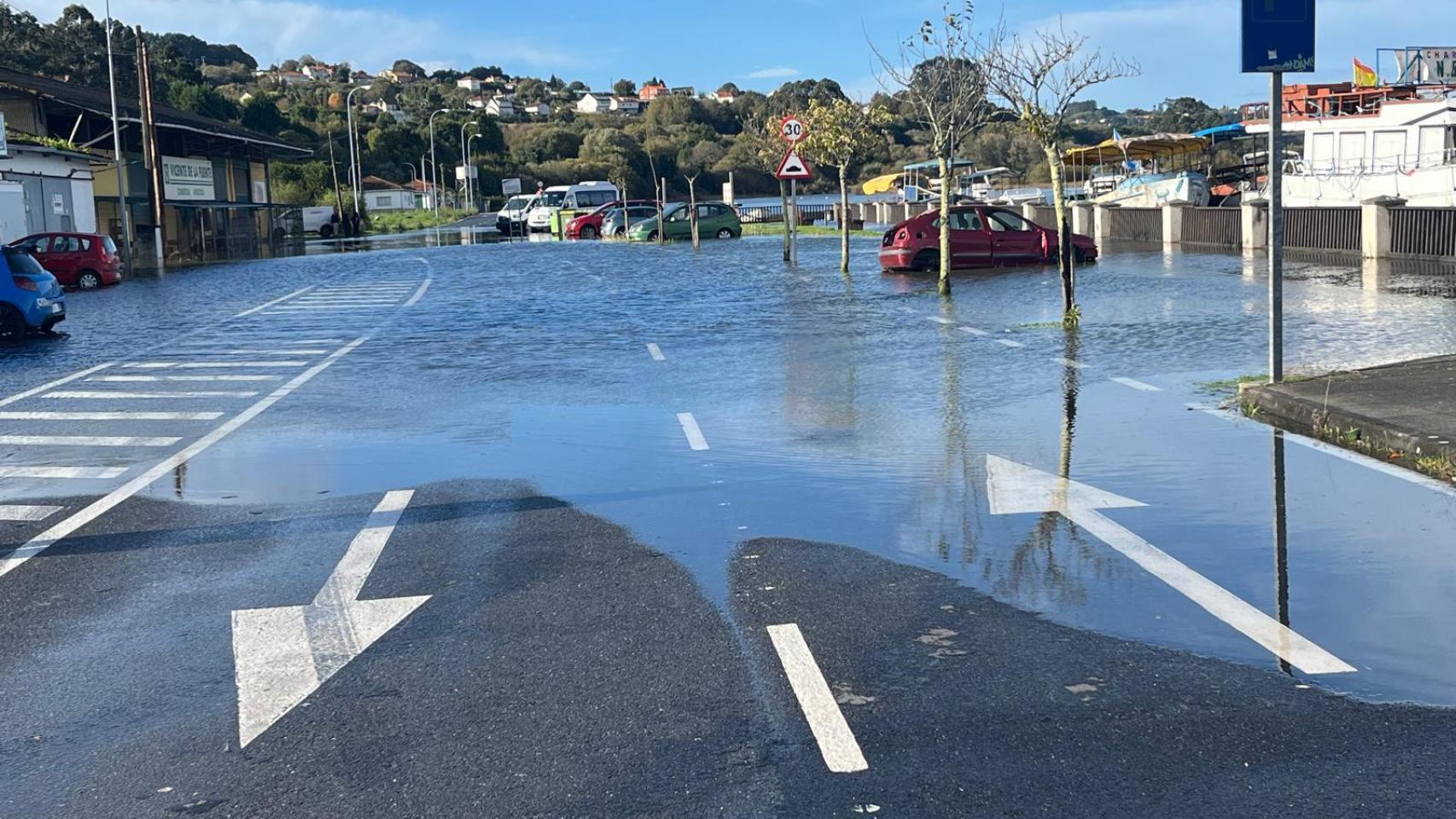 Inundaciones en Betanzos (A Coruña)