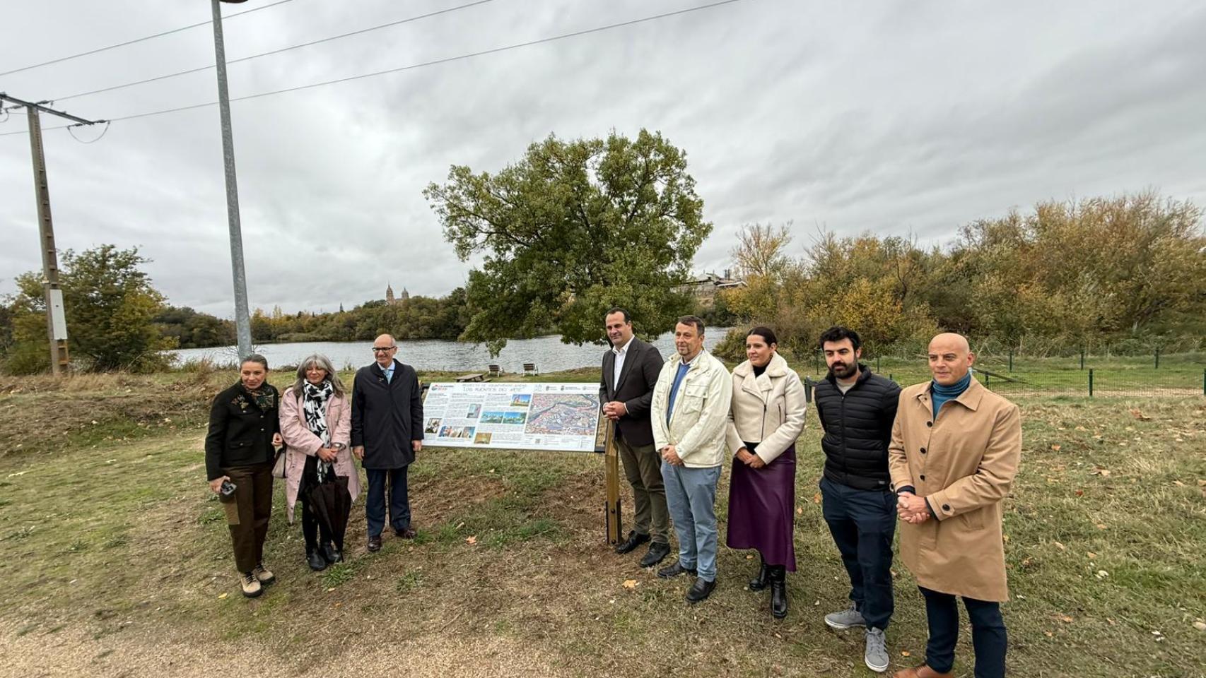 Santa Marta estrena una nueva ruta turística peatonal y ciclista de casi cinco kilómetros junto al río Tormes