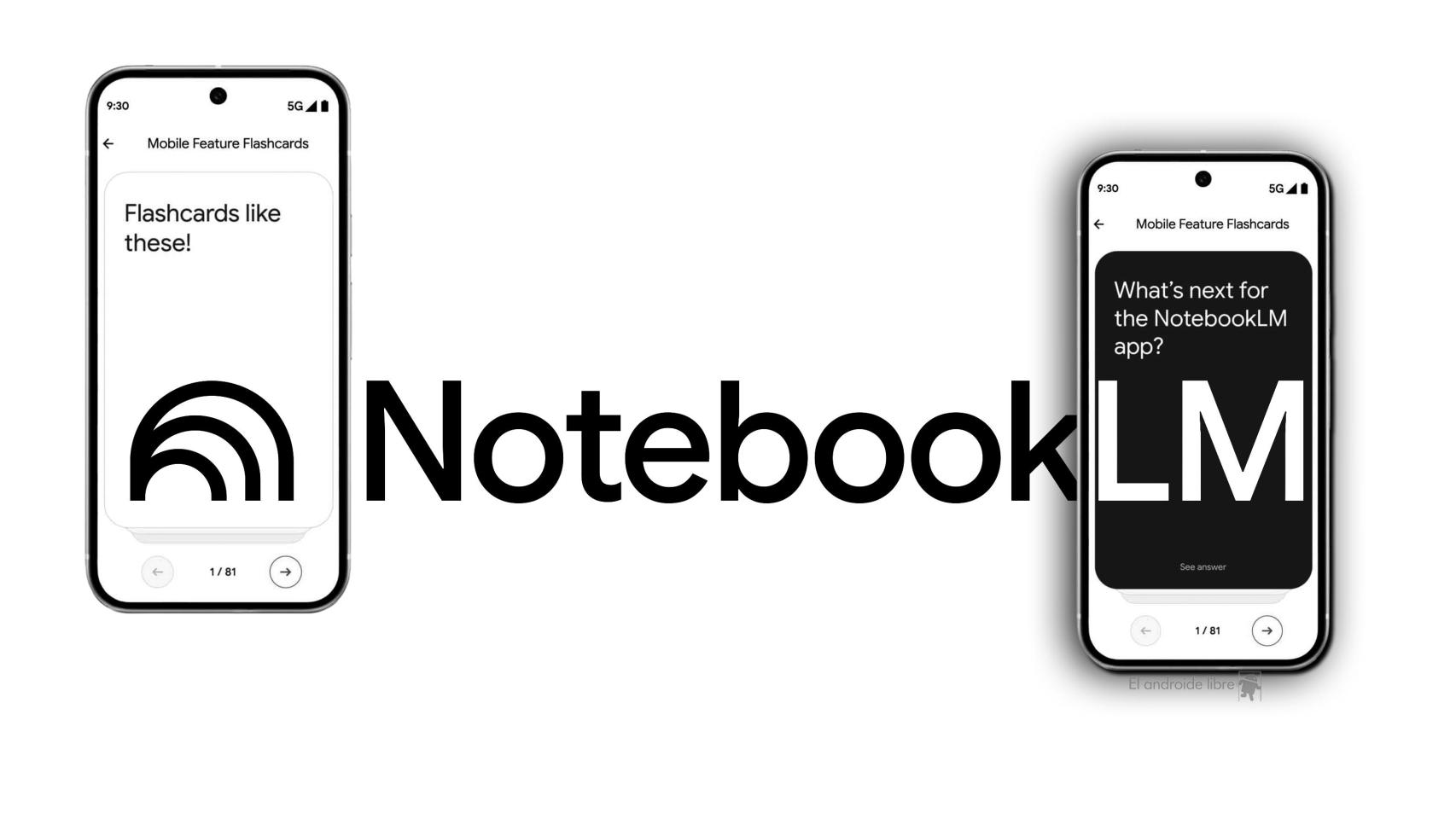 La app de NotebookLM se actualiza con cuestionarios y tarjetas: pon a prueba lo que sabes con la IA de Google