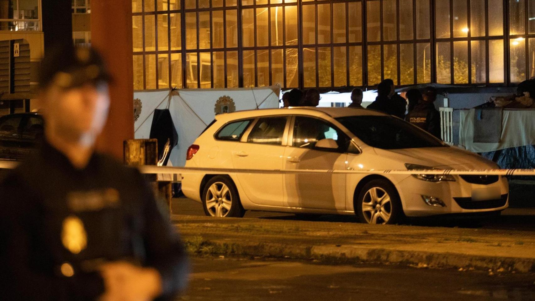 Lugar del homicidio, en la antigua estación de buses de Vigo, a 6 de noviembre de 2025, en Vigo.