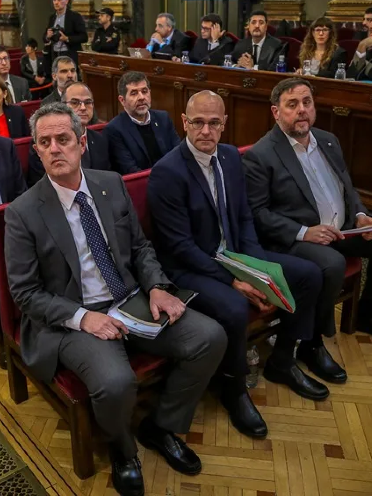 Banquillo de los juzgados en el ‘Procés’