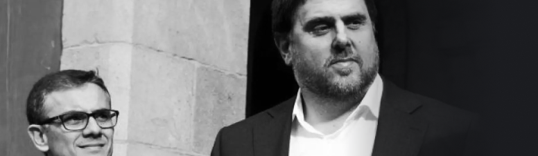 Josep María Jové y Oriol Junqueras