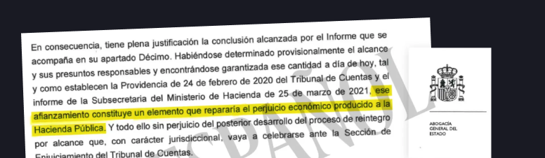 Escrito de la Abogacía del Estado