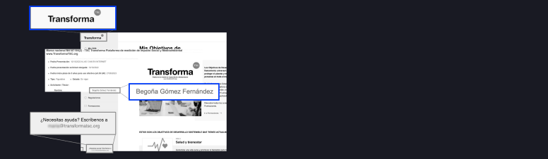 El 'software' de Begoña Gómez y el registro de la marca Transforma TSC en un fotomontaje