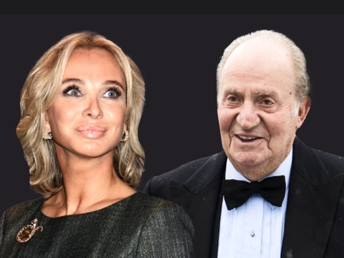 Corinna zu Sayn-Wittgenstein con Juan Carlos I