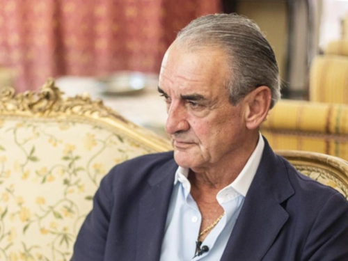 Mario Conde, antes de su entrevista con EL ESPAÑOL