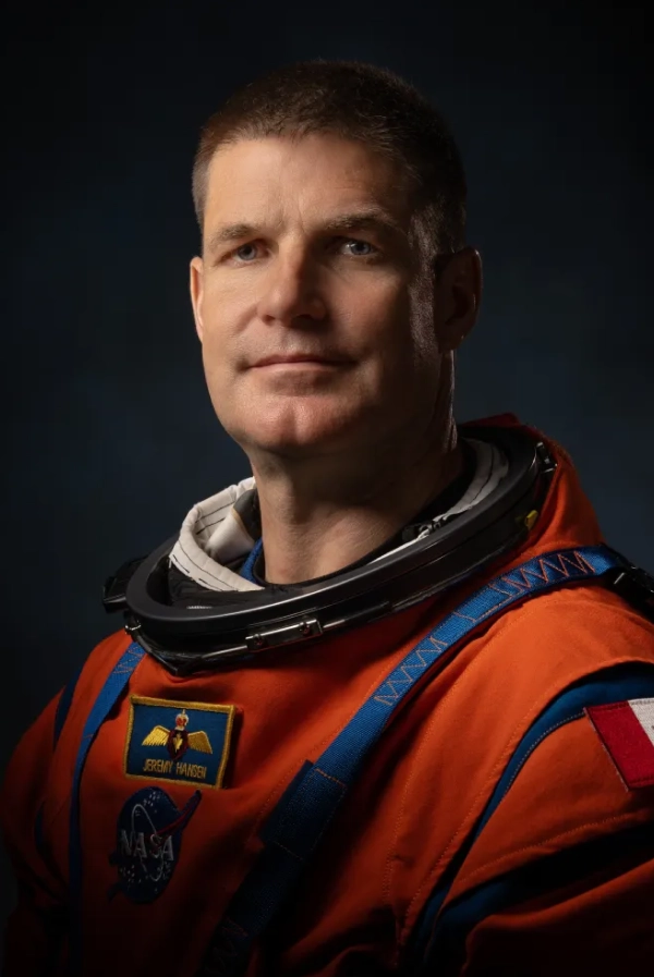 El astronauta Jeremy Hansen, especialista de la misión