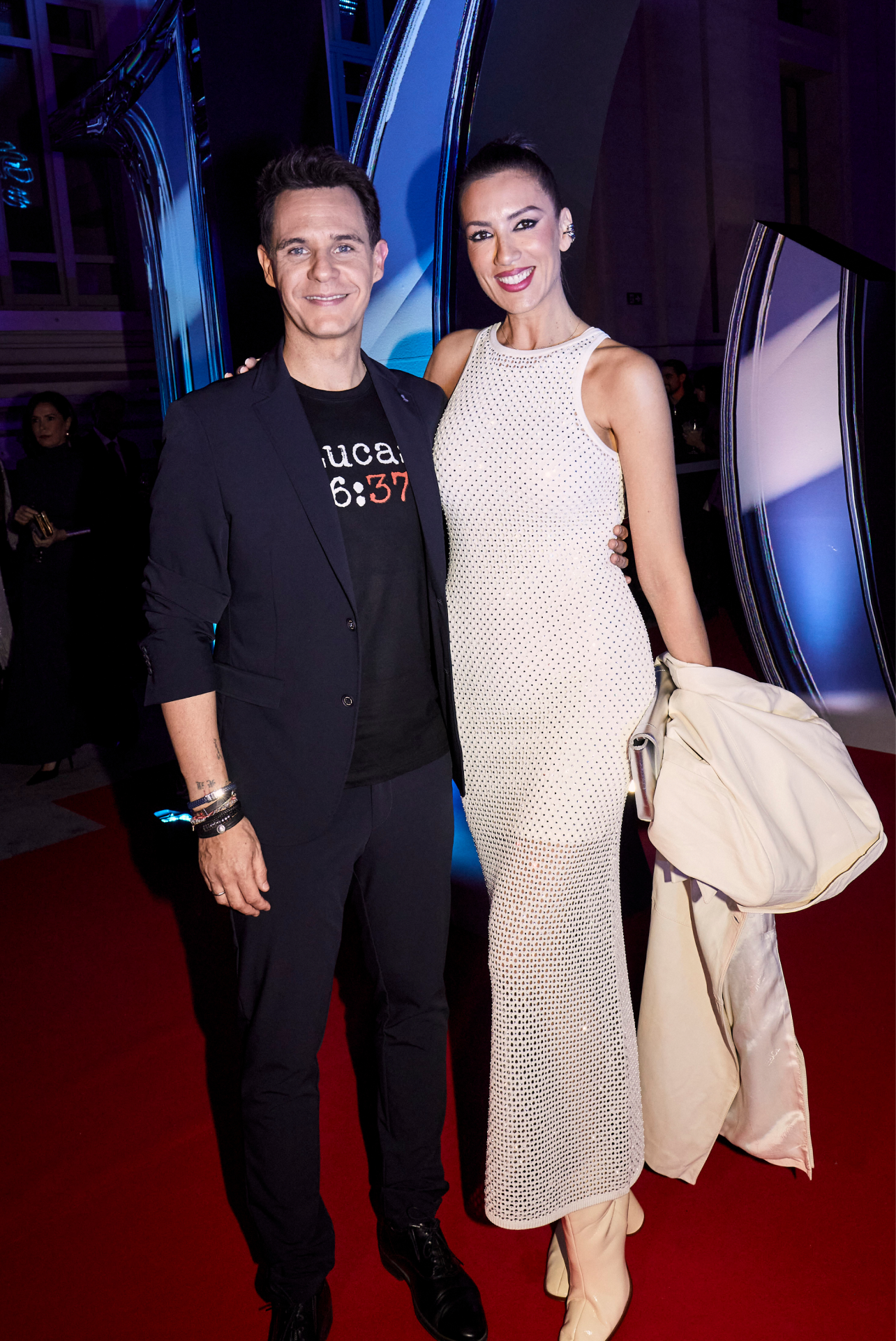 Christian Gálvez y Patricia Pardo