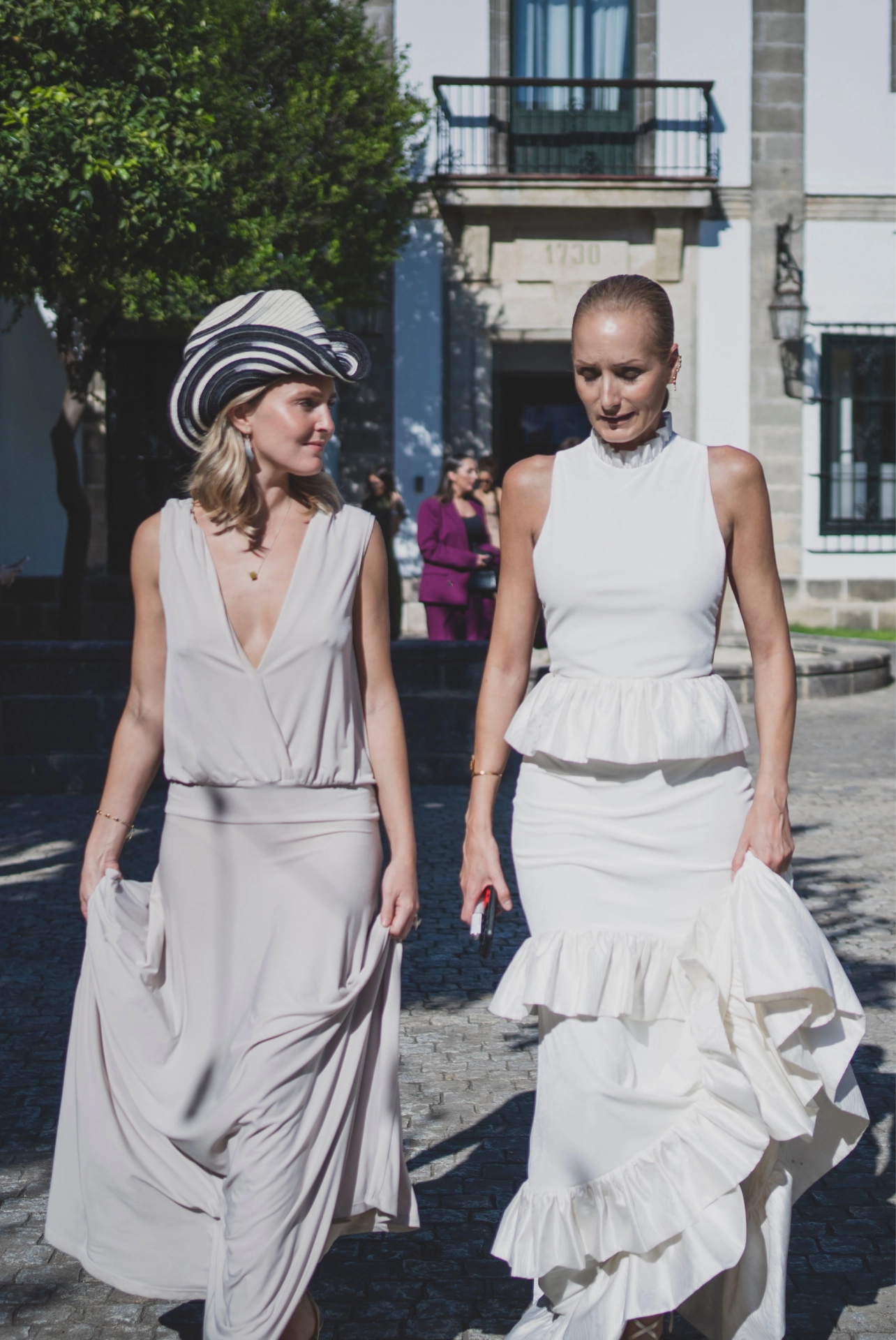 Carlota Pérez de Castro y Sandra Ibarra