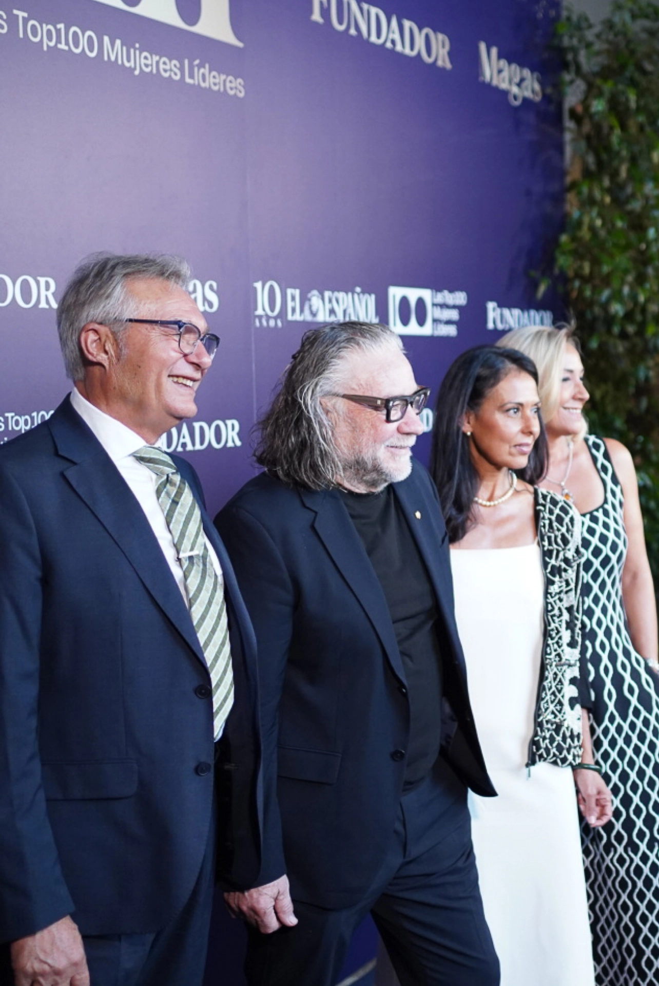  Pedro Soto, Lolo Garner, Paola Ribero y María José Martín