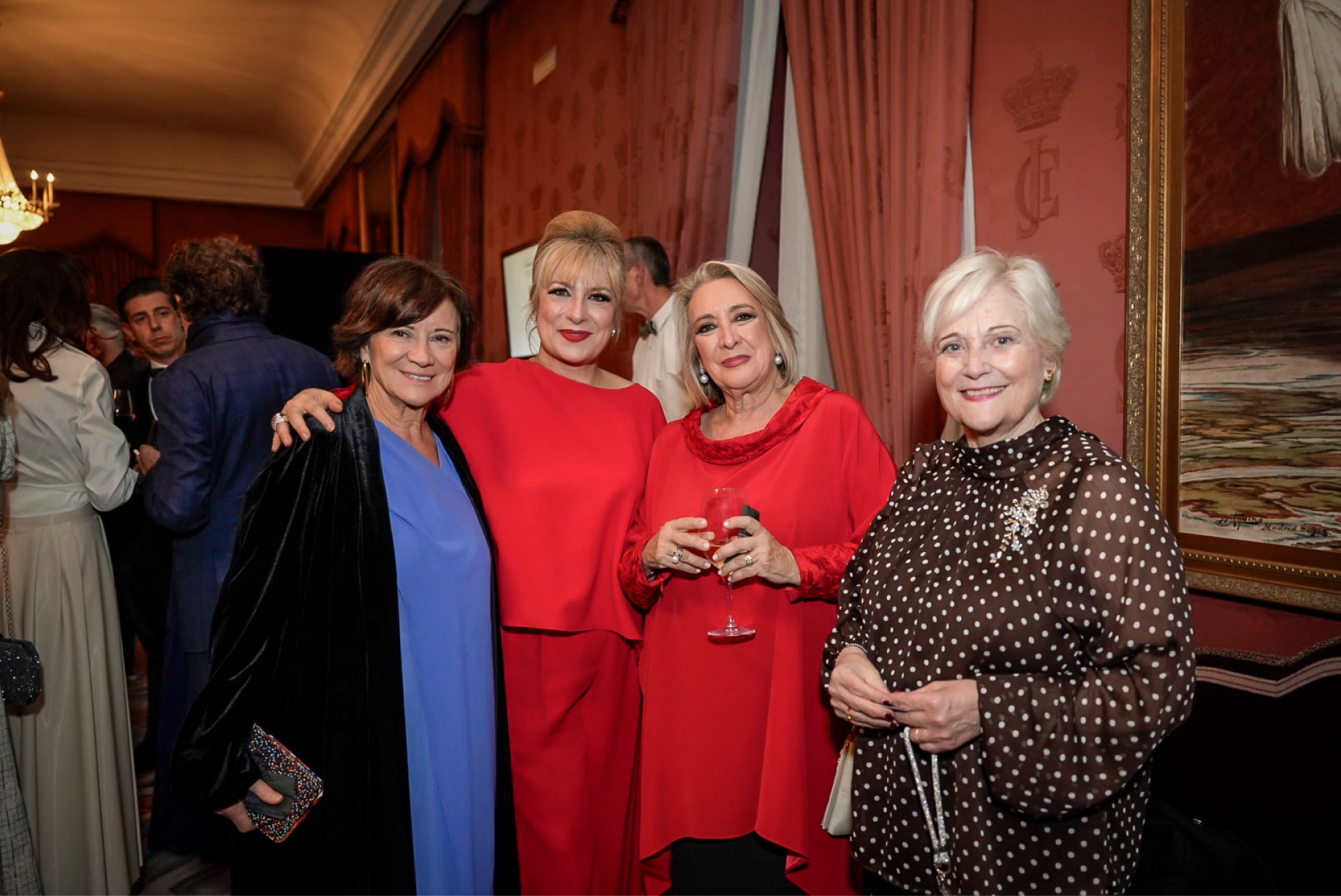 Nativel Preciados, Pilar Jurado, Esther Esteban y María Tardón