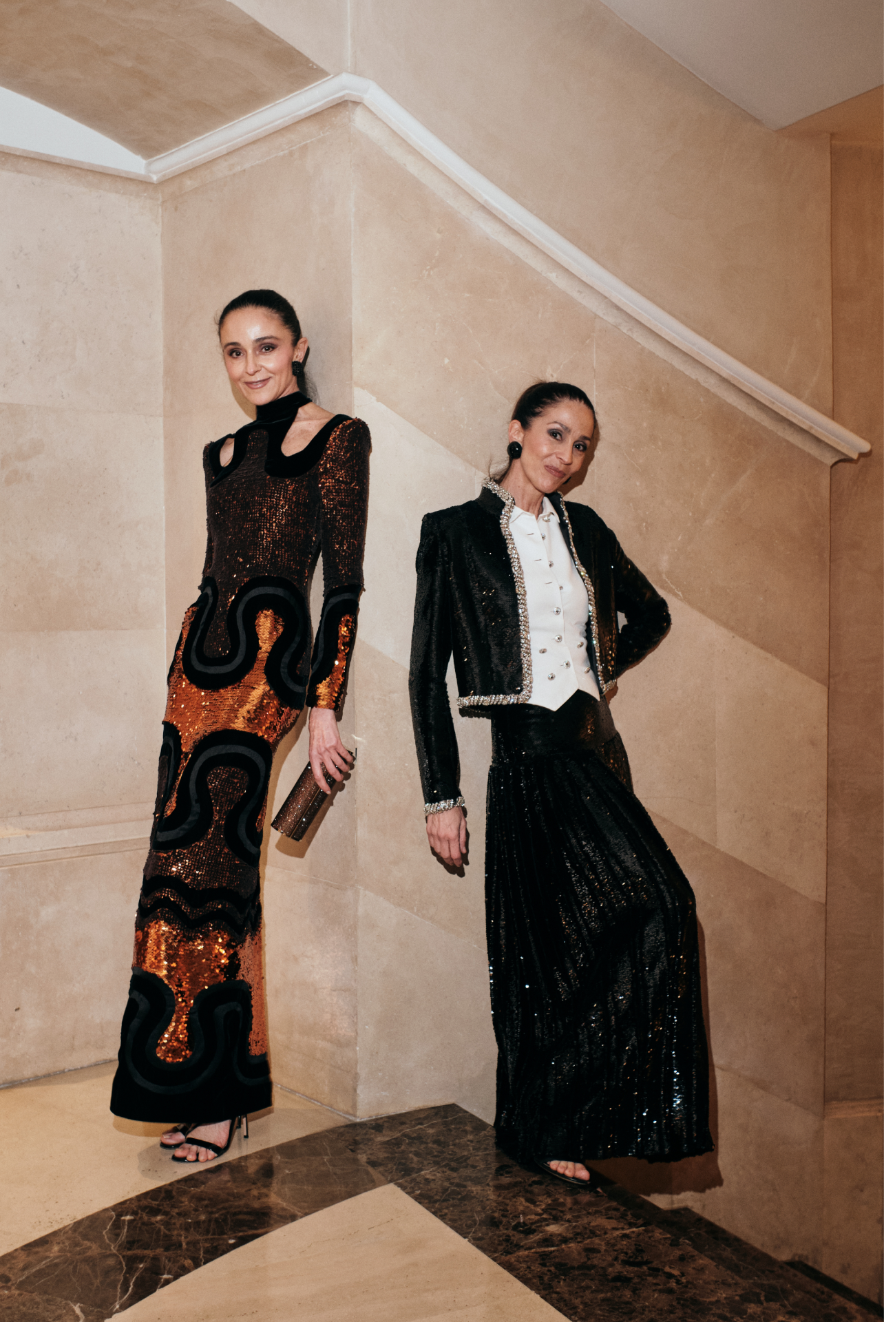 Luna de Casanova y Estela Moreno