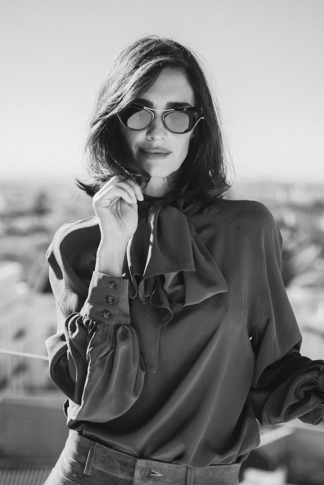 Foto dos de Paz Vega con el look tres