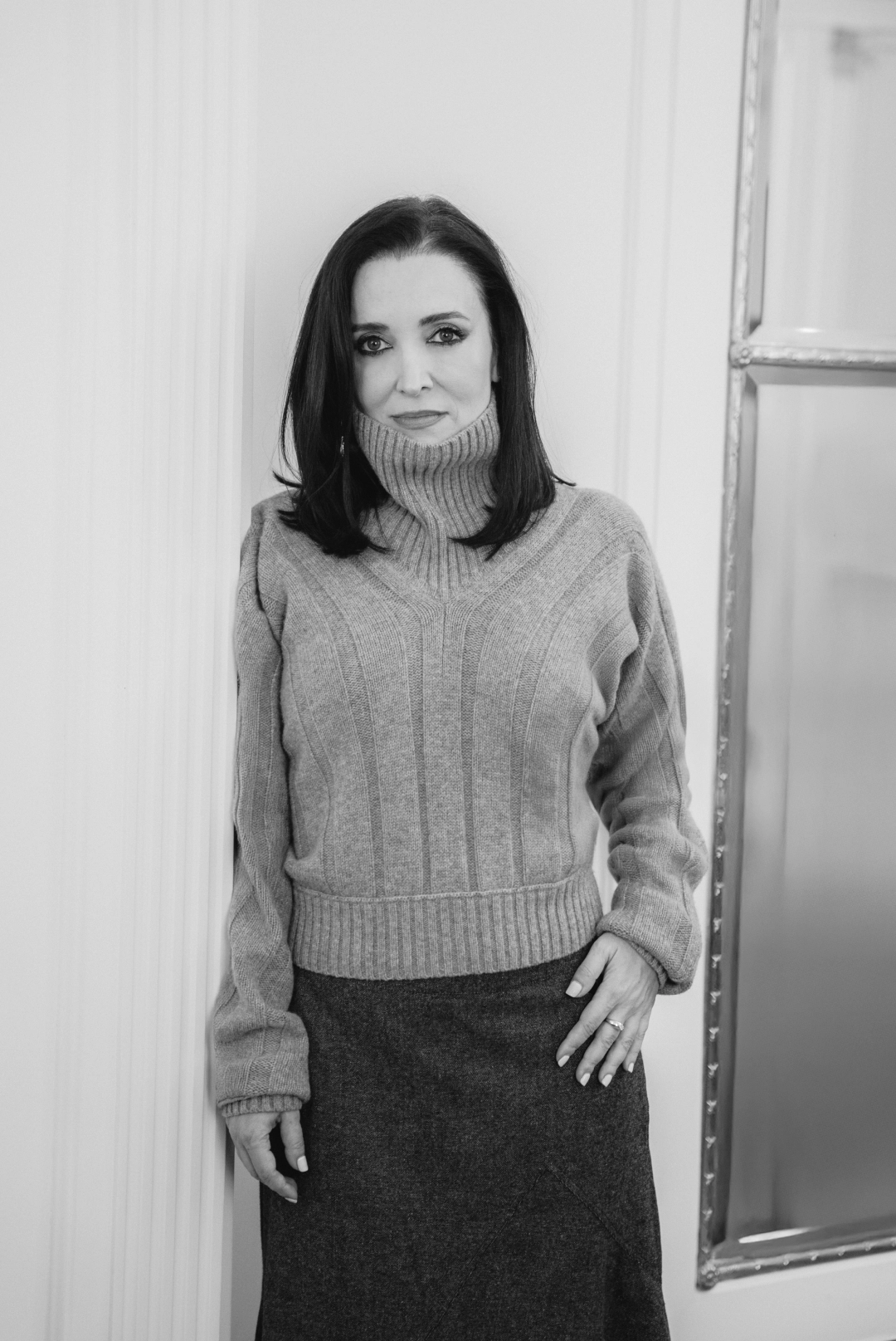 Foto uno de Cruz Sánchez de Lara con el look uno