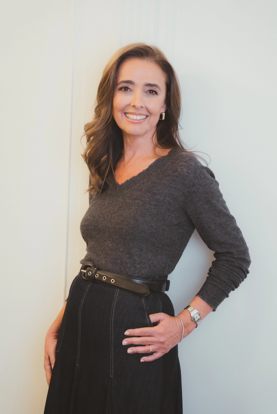 Foto dos de Marta Manzano con el look uno