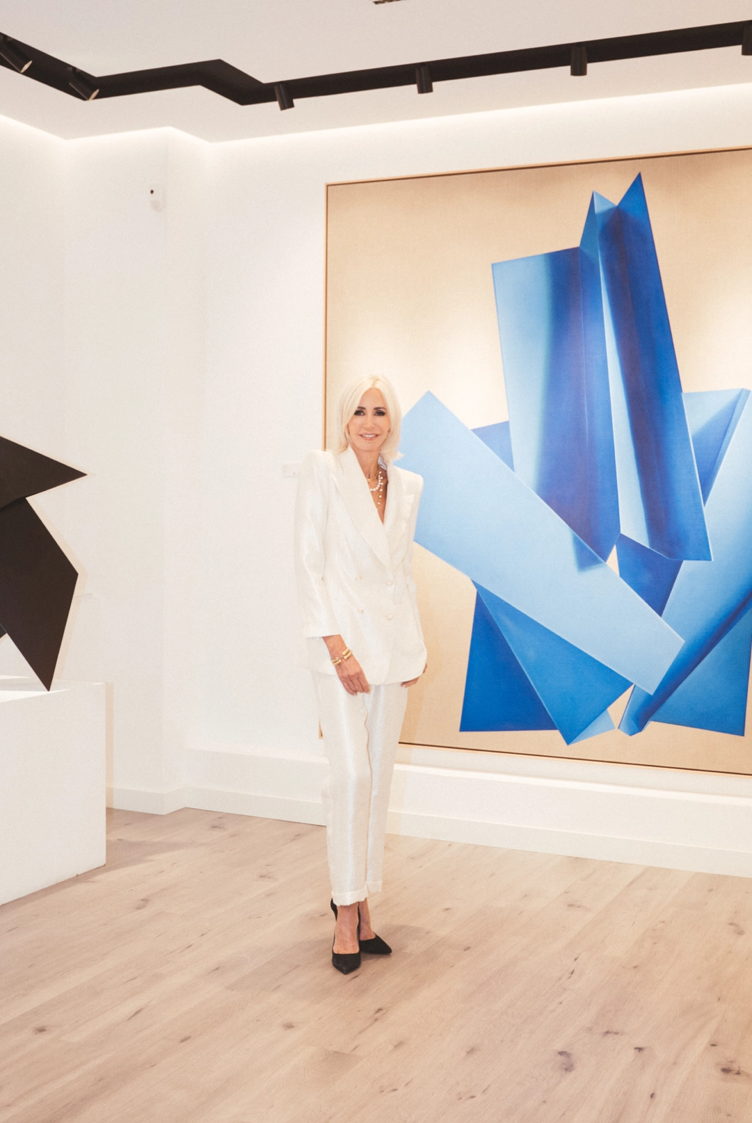 Foto dos de María Porto con el look cuatro