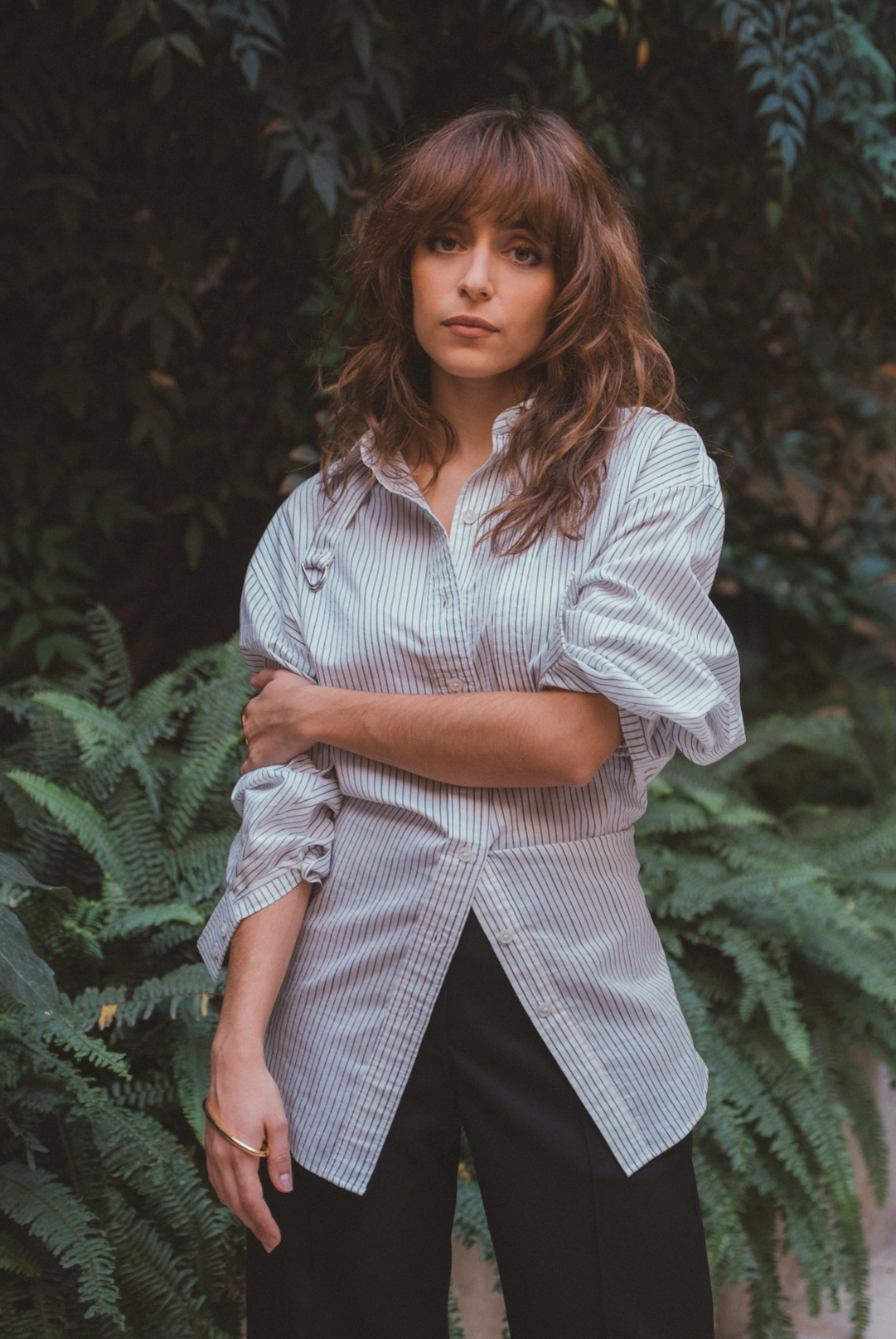 Foto tres de Lucía Caraballo con el look uno