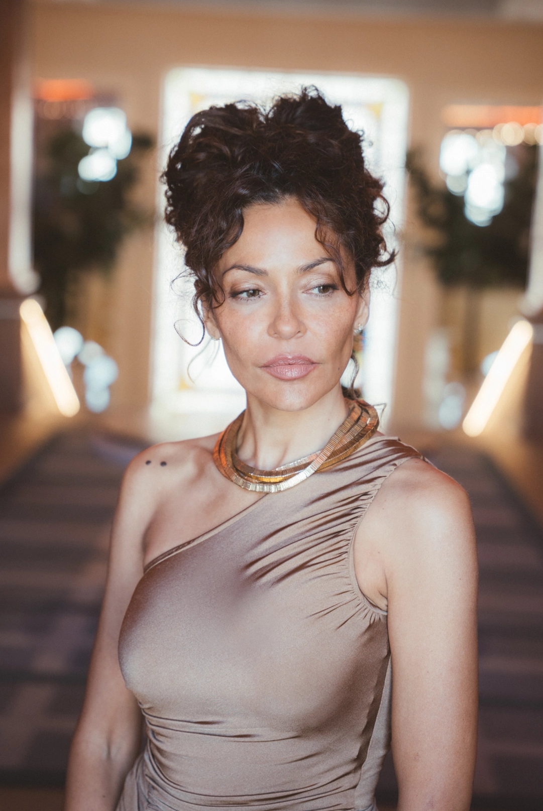 Foto uno de Patricia Pérez con el look cinco