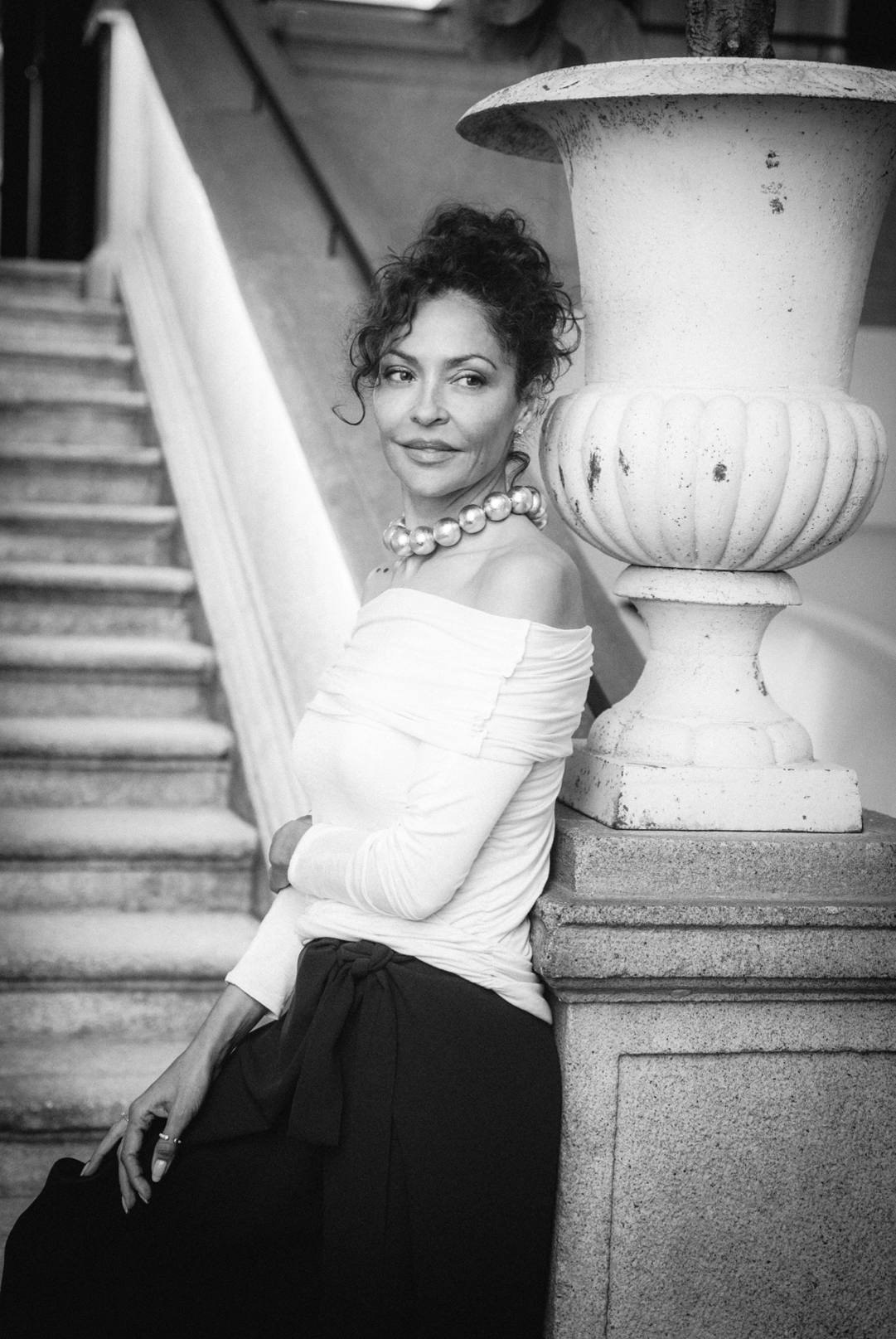 Foto tres de Patricia Pérez con el look cuatro