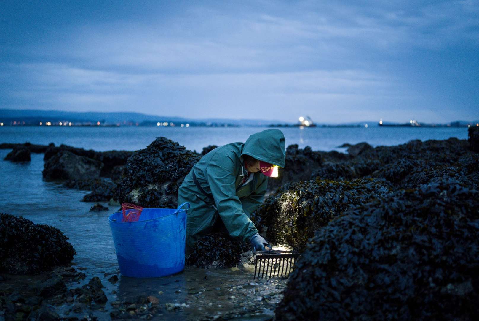 Foto dos de las mariscadoras gallegas