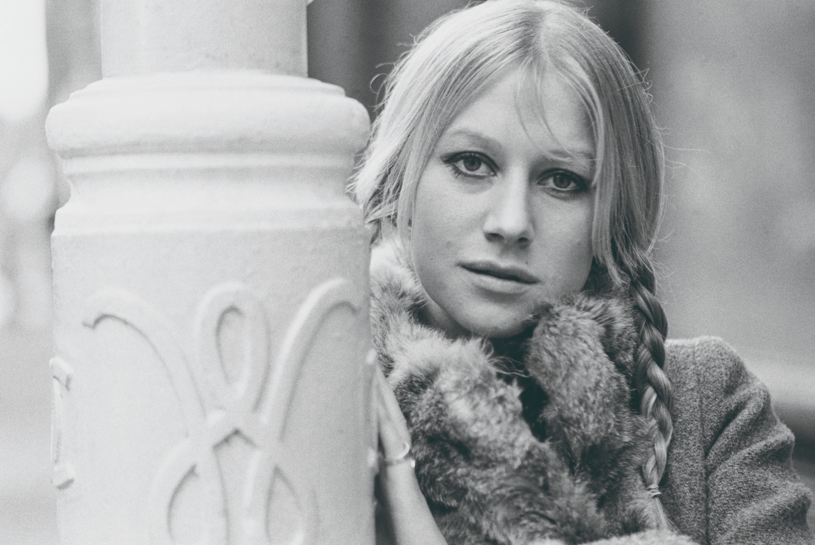 Una joven Helen Mirren en los años 60.