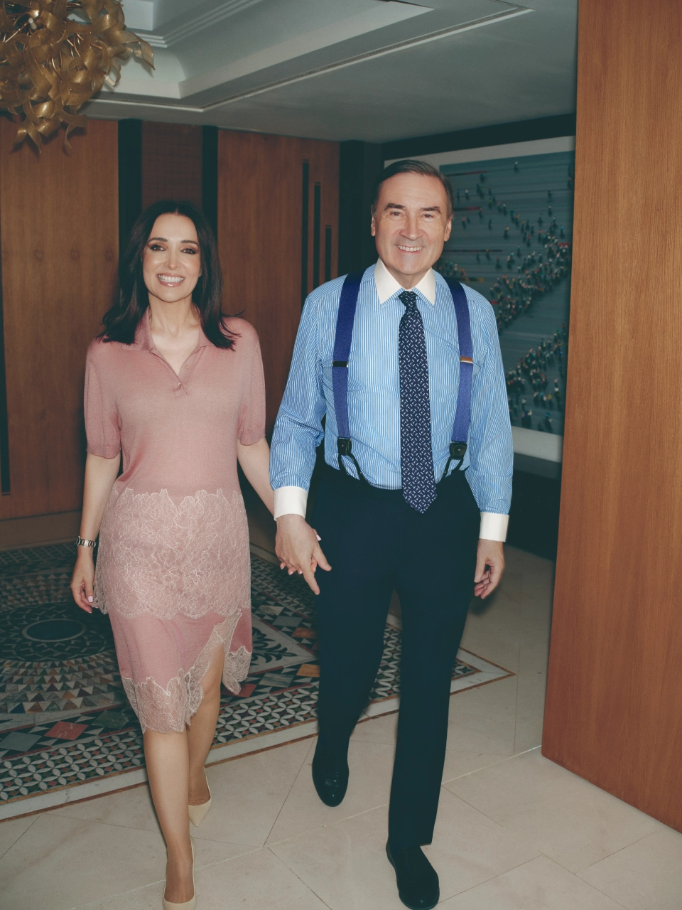 Foto nueve de Cruz y Pedro en su residencia