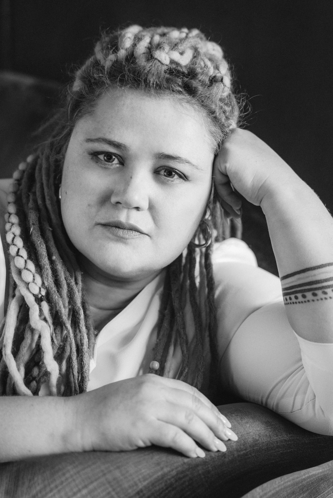 Foto dos de Silvia Carvalho con el look cuatro