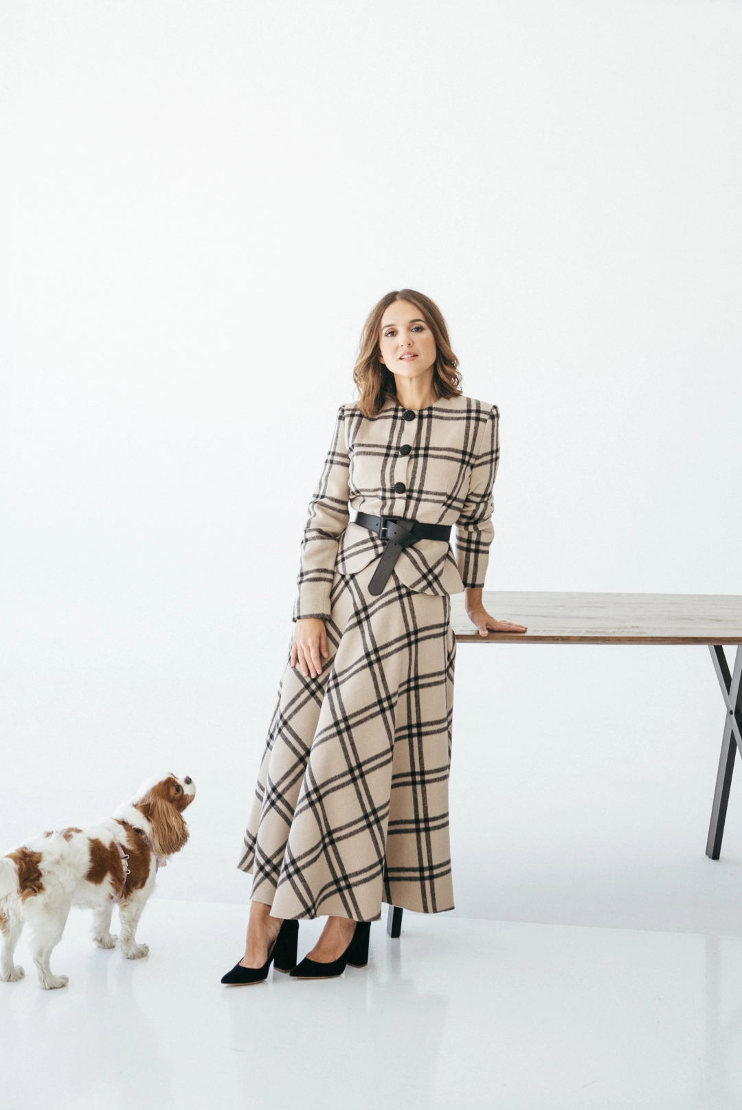 Foto uno de Virginia Pozo con el look uno