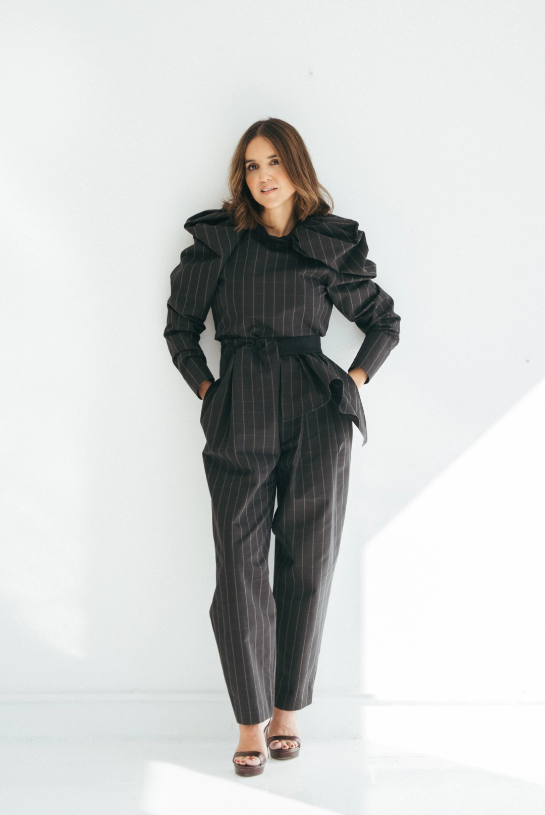 Foto uno de Virginia Pozo con el look cinco