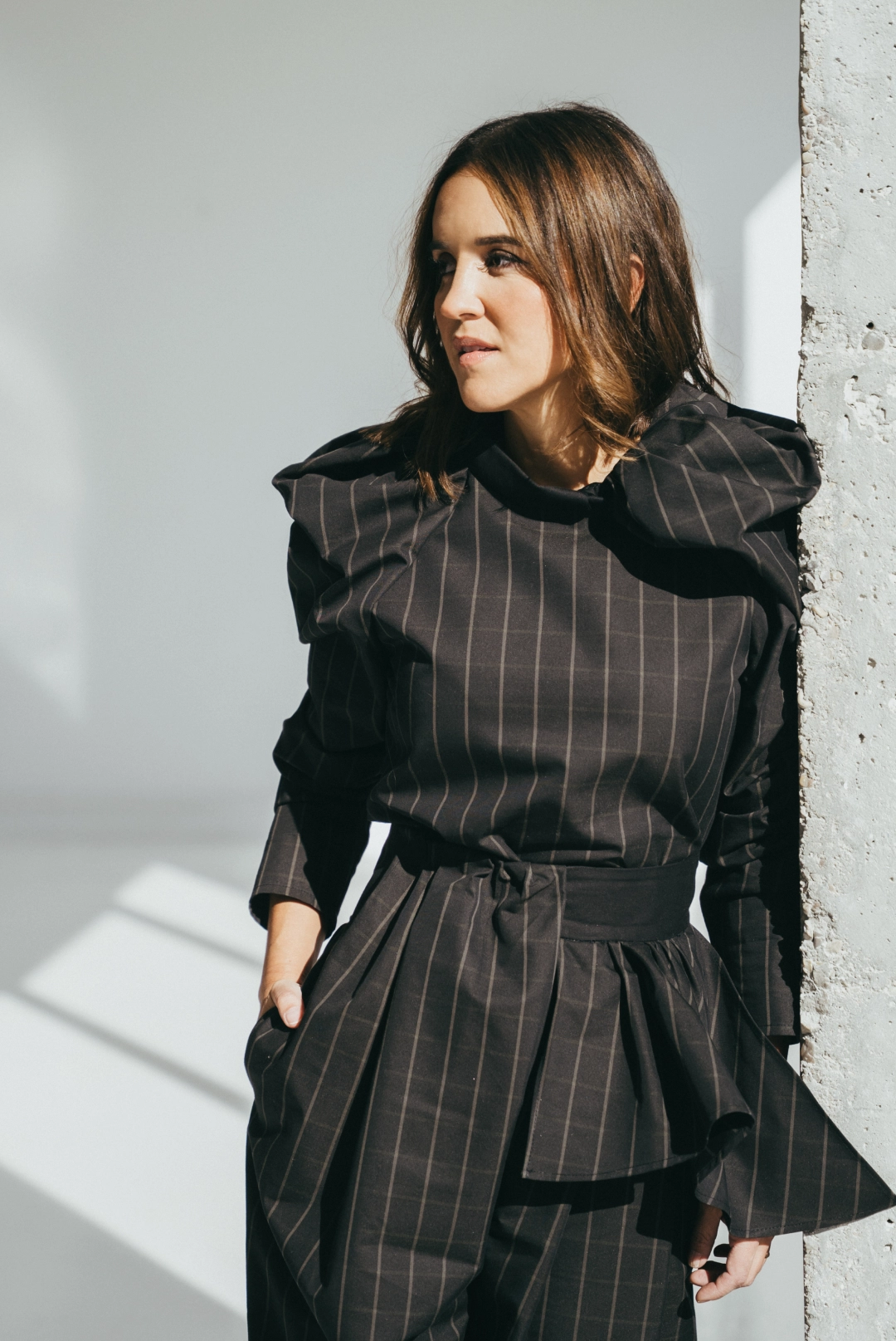 Foto dos de Virginia Pozo con el look cinco