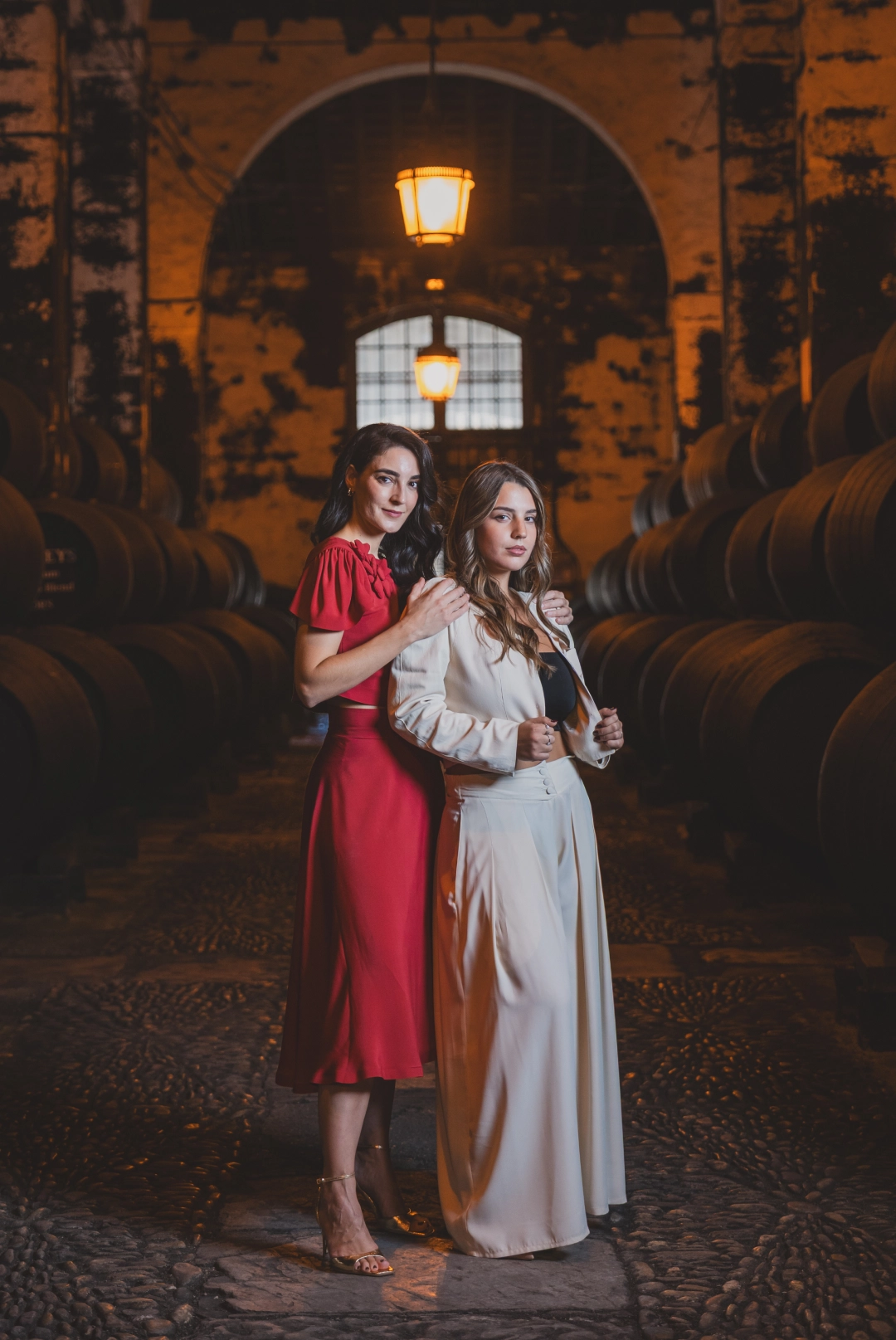 Foto de Carol Coria y Leonor Lavado