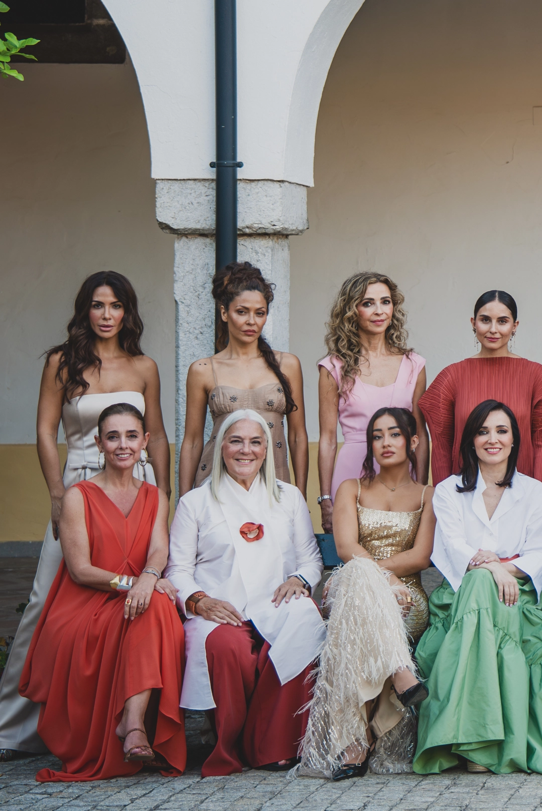 Primer grupo de la segunda foto de familia