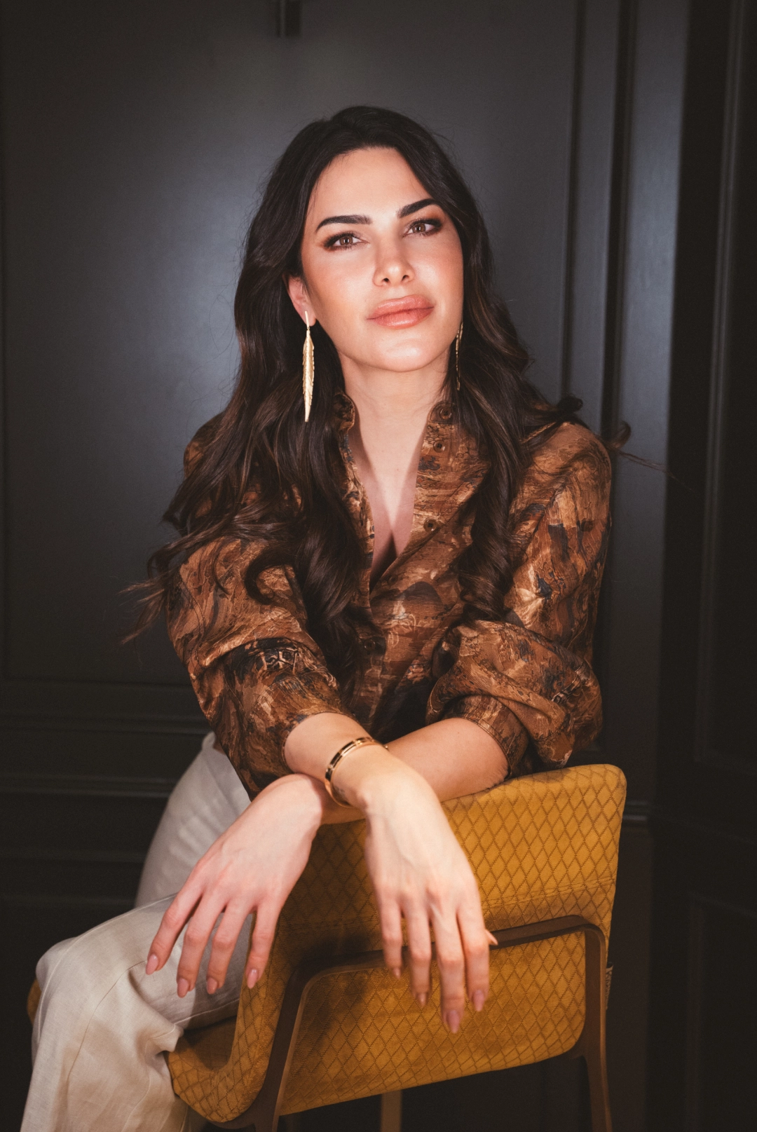 Foto uno de Carla Barber con el look dos