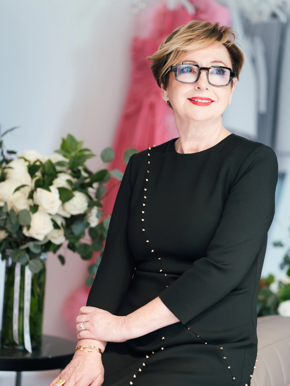 Foto uno de Isabel Sanchis con el look tres