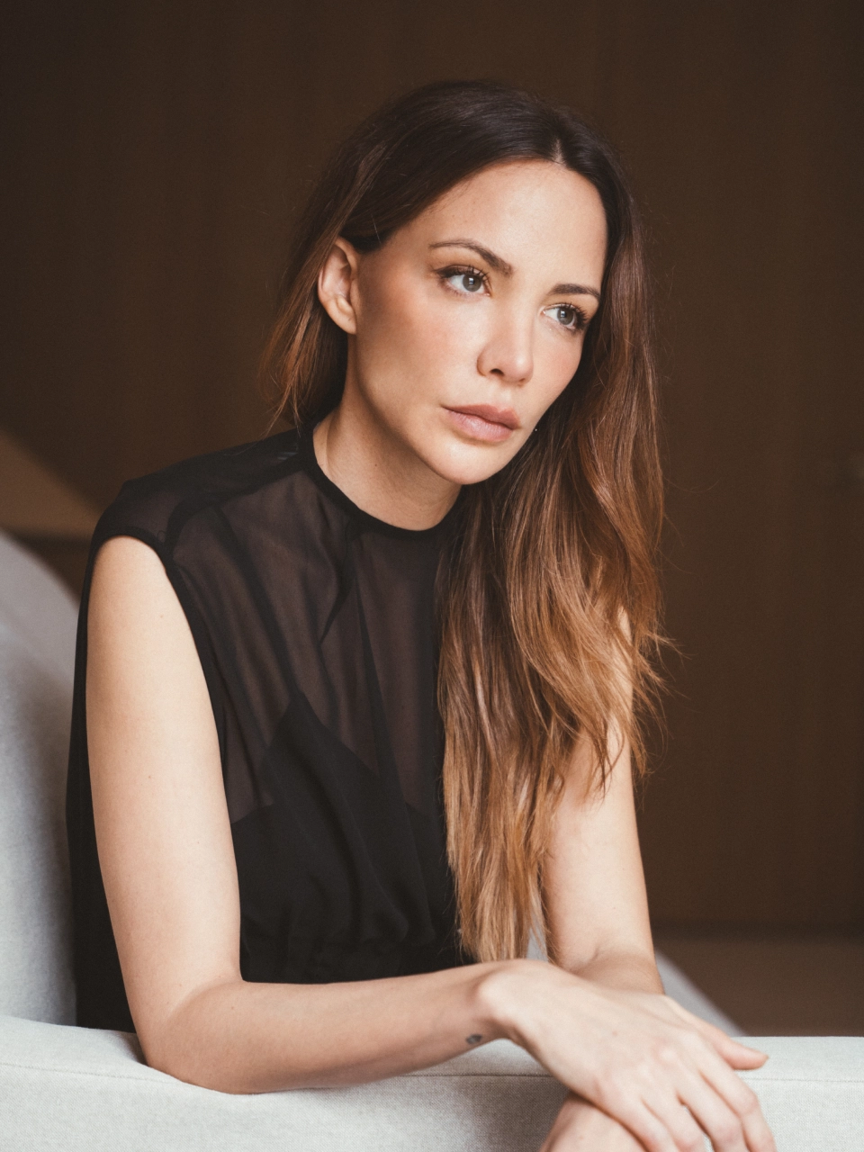 Foto dos de María Hervás con el look cuatro