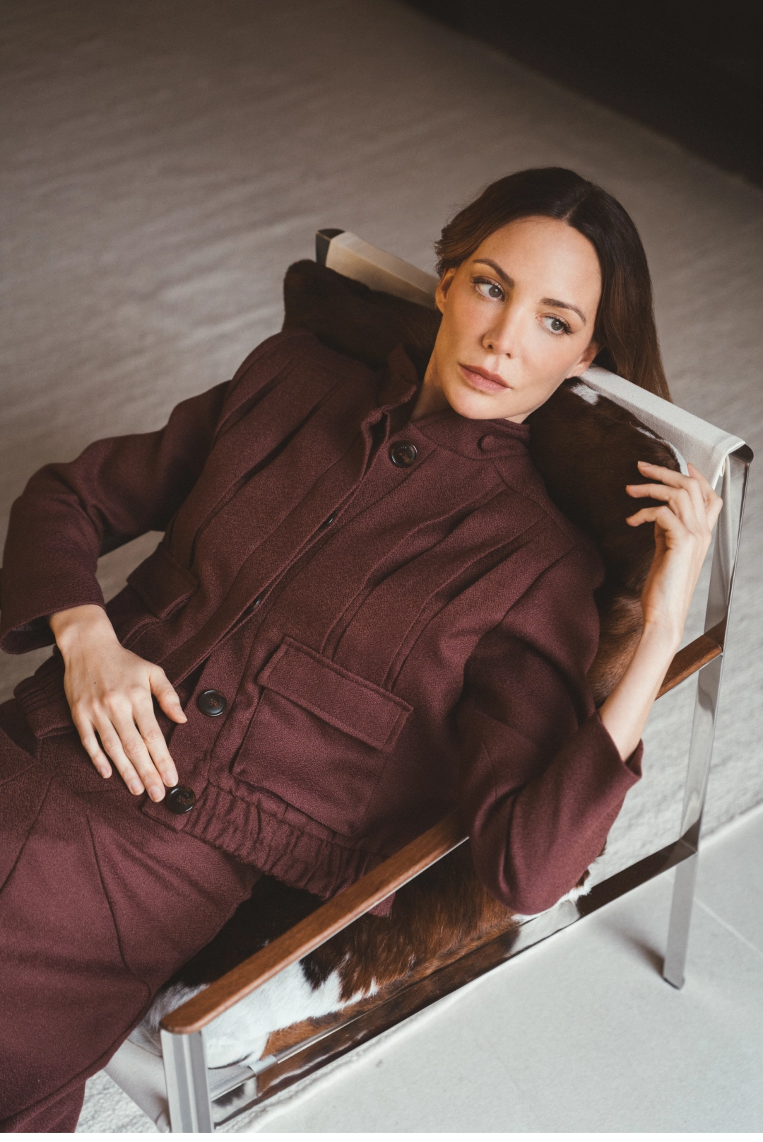 Foto tres de María Hervás con el look tres