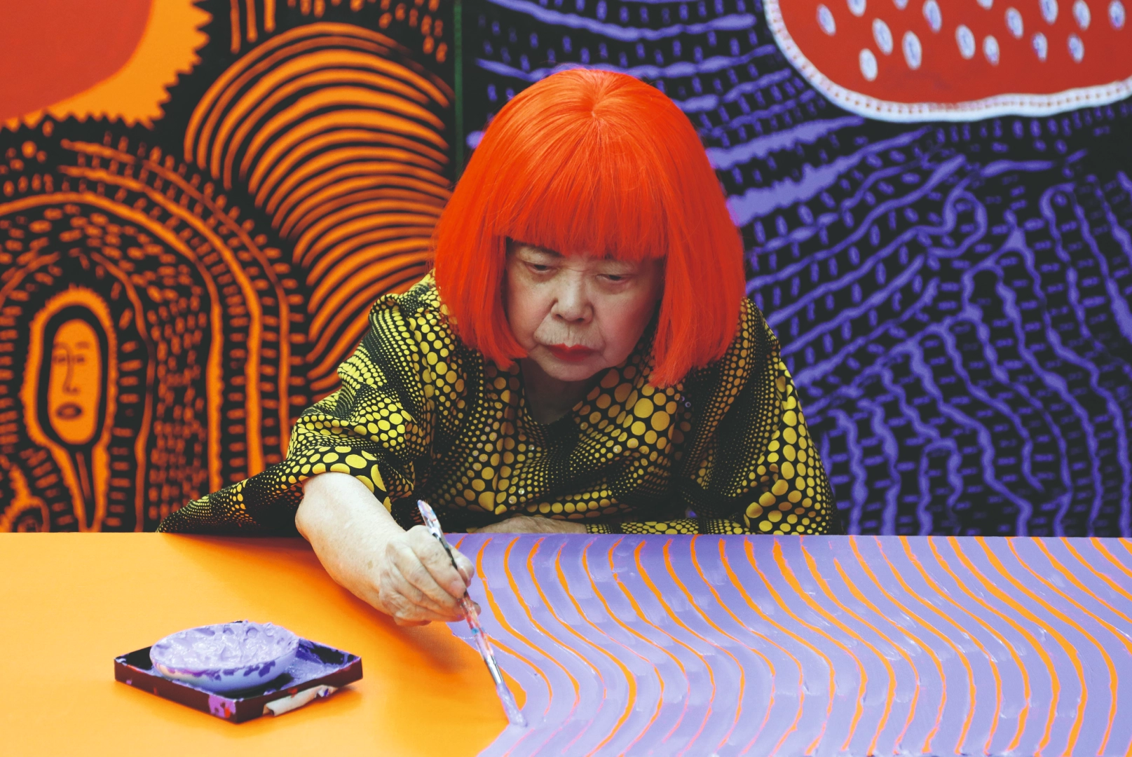 Foto de la portada de Yayoi Kusama