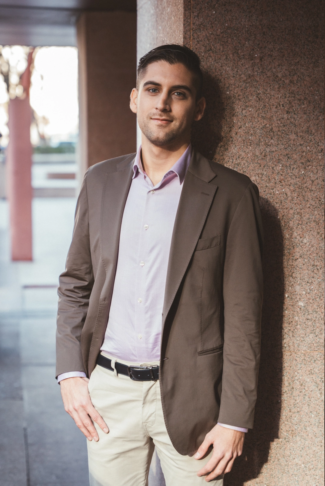 Foto del joven Jorge Riosalido