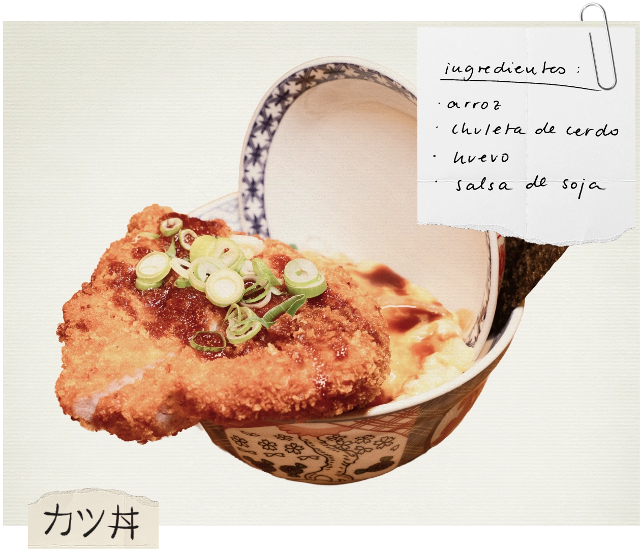 Plato tradicional japonés, Katsudon