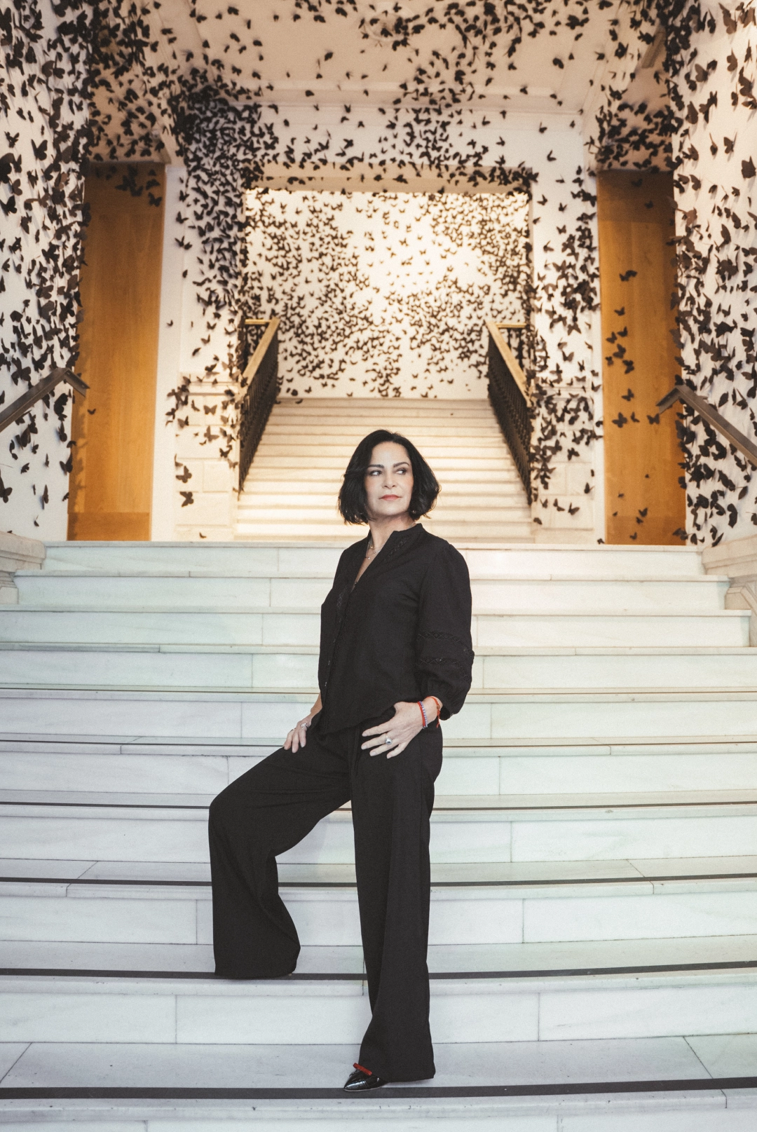 Foto tres de Lydida Cacho con el look cuatro