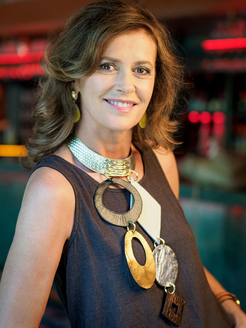 Foto uno de Nuria March con el look cuatro