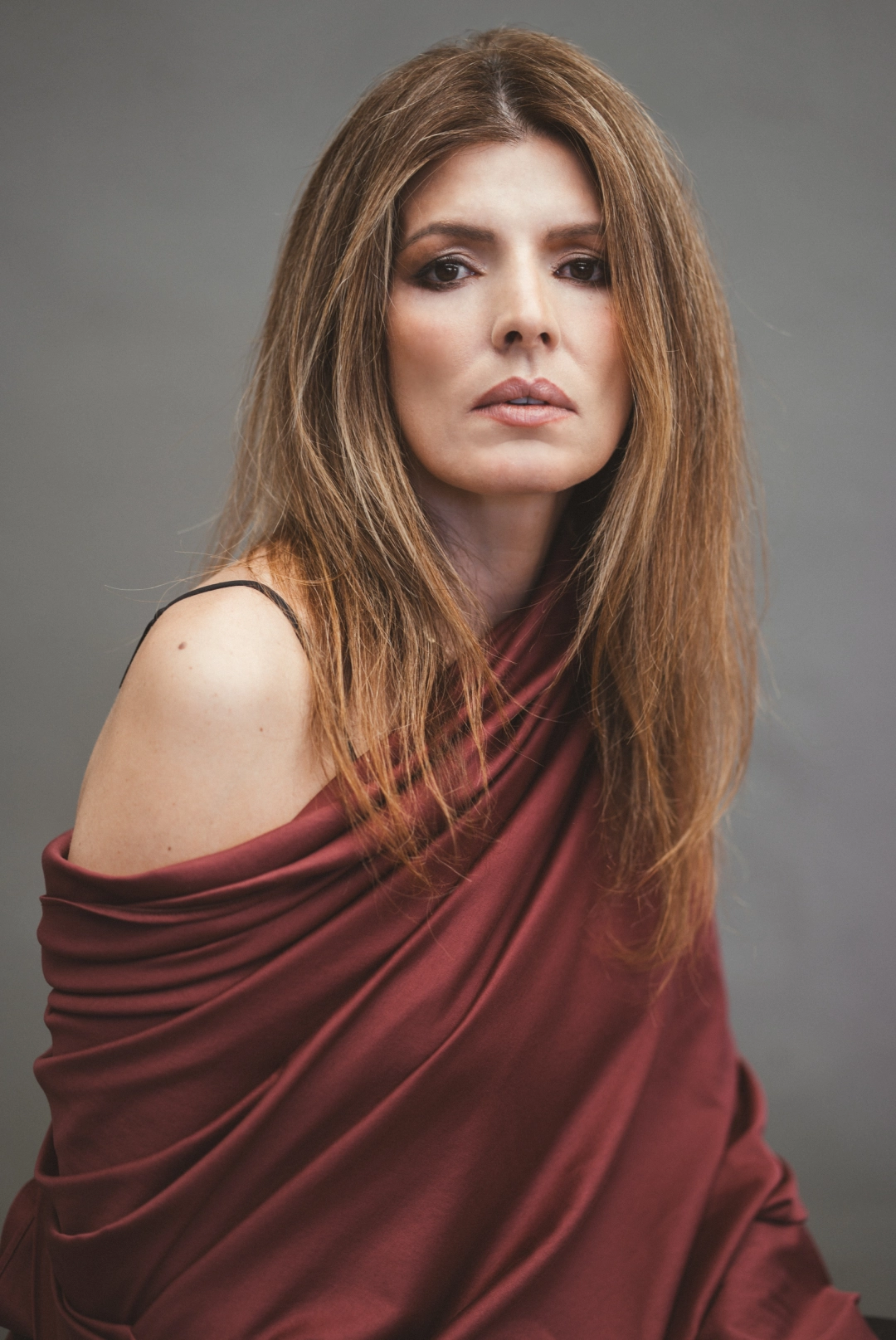 Foto uno de Sara Galindo con el look dos
