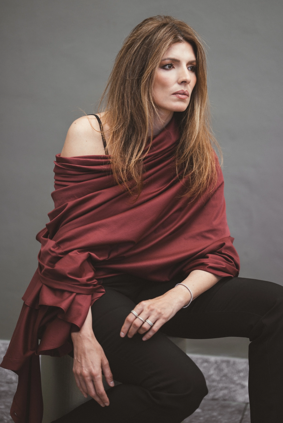 Foto dos de Sara Galindo con el look dos